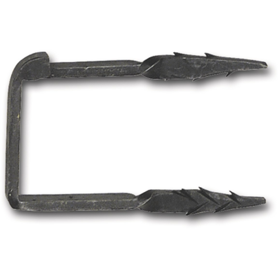 Zamykací hák pro kazetové zámky, kované železo černěné, voskované