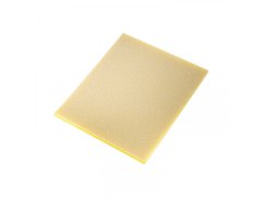 Brusná houbička Softpad 115 x 140 x 5 mm, fine, žlutá