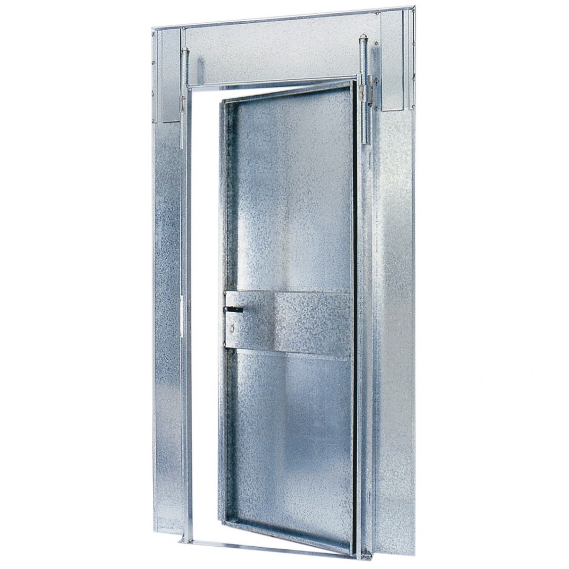 Mobilní dveře na stavbu