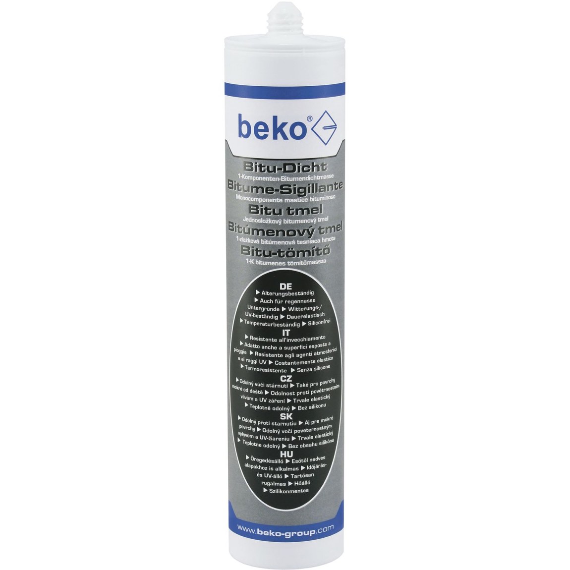 BEKO Bitu bitumenový tmel 310ml, černý