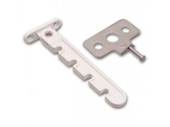 Regulátor větrání ROTO, plast bílý