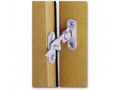 Stavěč větrání MACO, pro 1-křídlá okna, levý, ocel pozinkovaná stříbrná (10891)