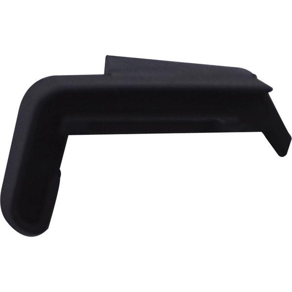 Koncovka k FP 16, levá, plast hnědý