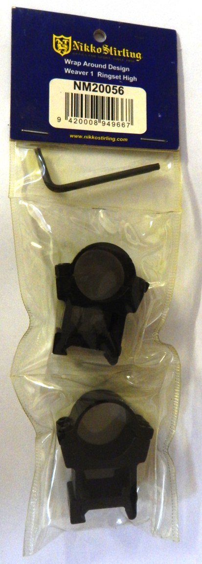 Weaver kroužky Nikko Stirling 25 vysoké - poslední kus