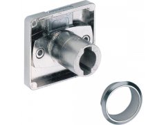 Cylindrický zásuvkový zámek LAD, Prestige 2000, ø 18 mm, poniklovaný, 72300