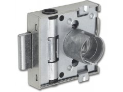 Zámek pro otočnou tyč Objekt Universal System 24, DM 38 mm, ocel poniklovaná