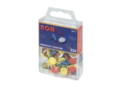 224 EZ připínáček bílý