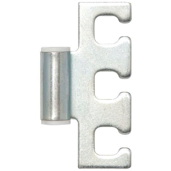 Dveřní závěs rámový díl VX 11.304, výška 38,5 mm, ocel pozink