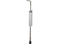 Stavěč dveří 1048, zdvih 250 mm, 35 x 555 mm, hliník stříbrný lak