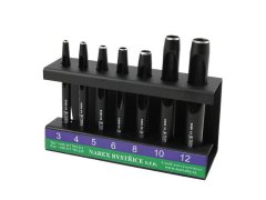 Sada tyčových výsečníků ve stojánku, 3-4-5-6-8-10-12