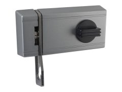 MARCHESI Přídavný zámek se západkou dveří, bez vnější vložky, DM 70, Pr. stříbr.