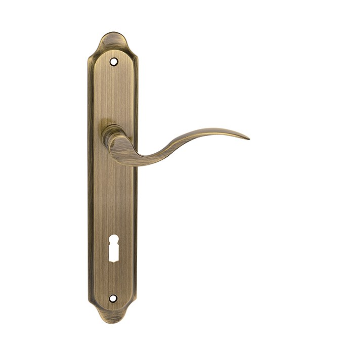 Dveřní štítkové kování AMADEUS BA 1360 WC/ABR 72mm