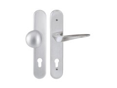 Dveřní bezpečnostní kování DAVID/ARIA HTSI P4500 PZL/CH-SAT 90mm