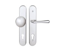 Dveřní bezpečnostní kování DAVID/ELEGANT HTSI P4500 PZL/CH 90mm