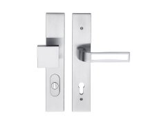 Dveřní bezpečnostní kování VISTA HTSI DEF PZL/CH-SAT 90mm