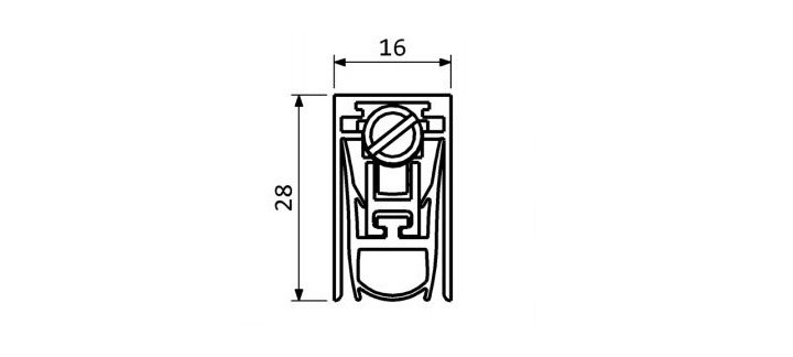 PADACÍ LIŠTA 290 SF41RT 830