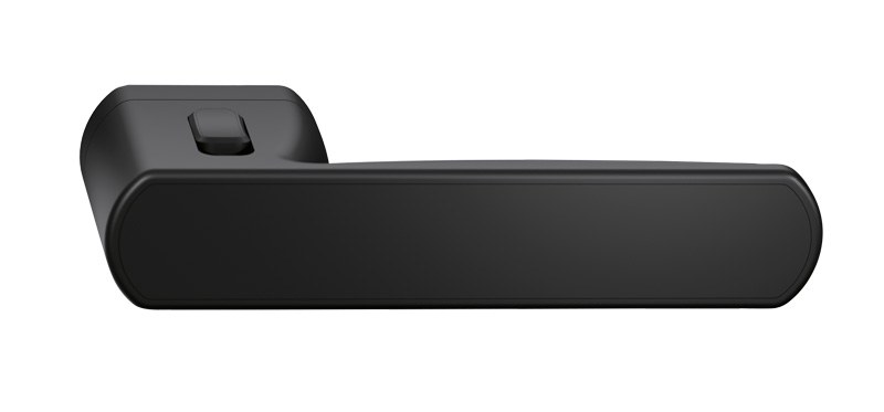 ALLEGRA 1618 FAST LOCK/CM, pravá klika (ČERNÁ VÝPLŇ)