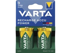 VARTA baterie dobíjecí aku Power HR20/D 1,2 Voltů 3000 mAh (2 ks)