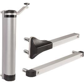 Dveřní zavírač Lion, pro dveře do 75 kg, hliníková černá RAL 9005 61738