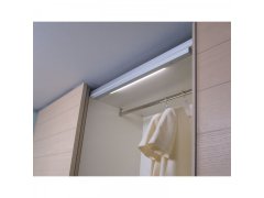 Podstavné svítidlo se senzorem Miami 230 V, 13 W, studená bílá, 850 mm, elox