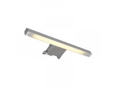 Nástavné zrcadlové svítidlo Prisma 230 V, 13 W, teplá bílá, 589 mm, barva hliník