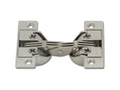 Zkosený závěs s úhlem zkosení 45° Zamak/ocel poniklovaná