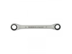 Očkový klíč s ráčnou 16 x 18 mm